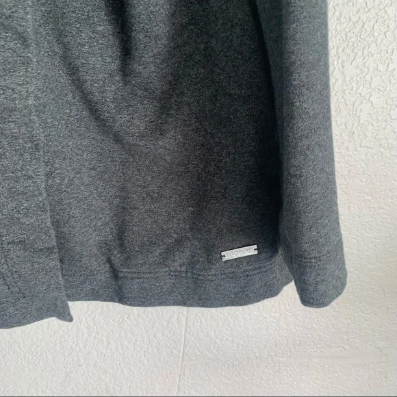 Lululemon heather gray cocoon wrap button jacket 6 - Picture 4 of 6